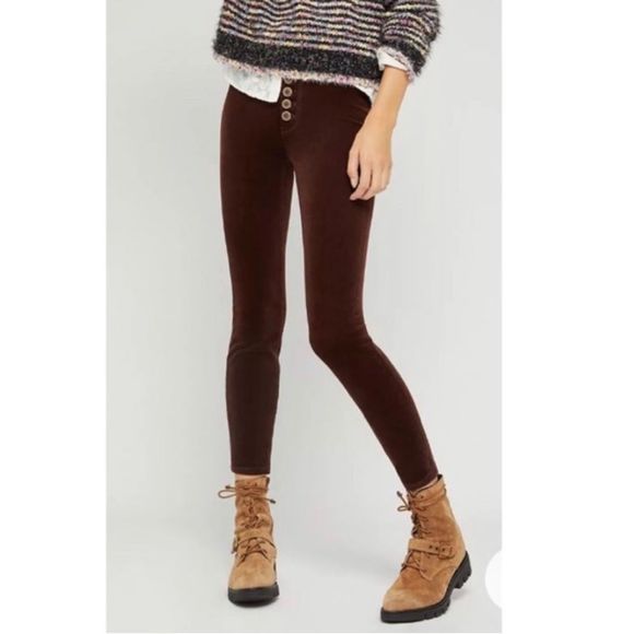 Anthropologie Pants - PILCRO & THE LETTERPRESS Anthropologie High Rise Skinny Corduroy Pants Size 32